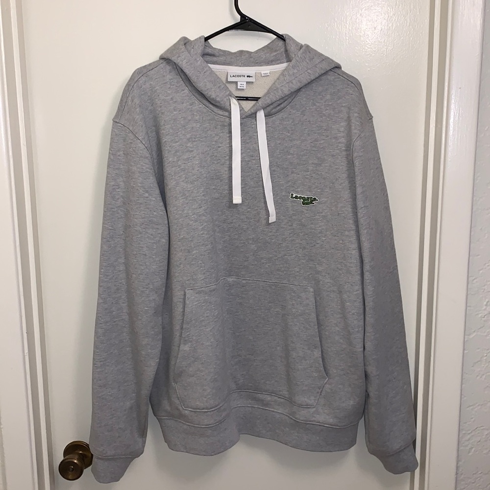 XL Men’s Lacoste Hooded Sweatshirt